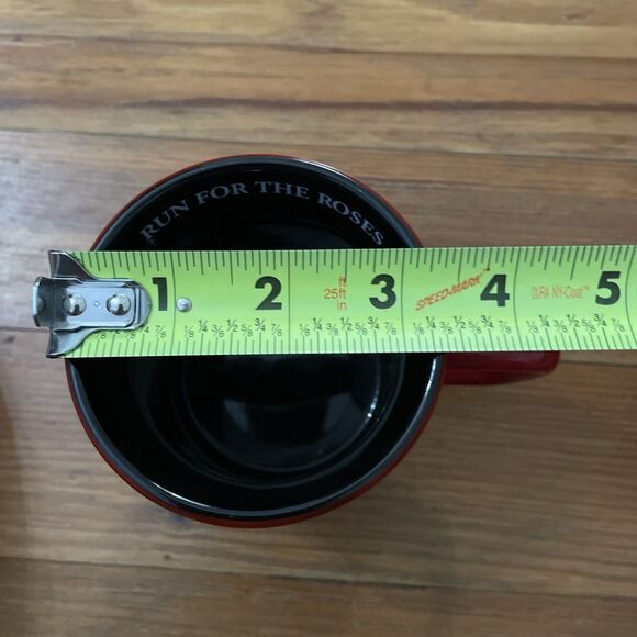 Kentucky Derby 131 Official Ceramic Coffee Cup Mug Red 2005 Run for the Roses - Picture 7 of 10